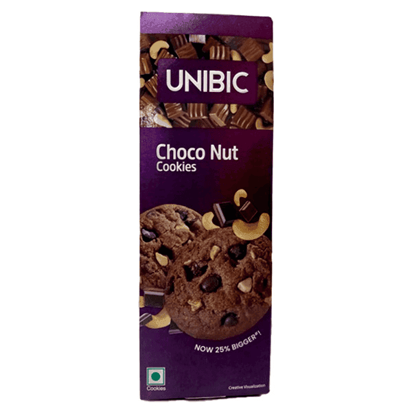 unibic choco nut cookies 150 gm