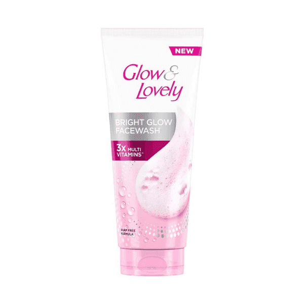 glow & lovely bright glow facewash 100 gm