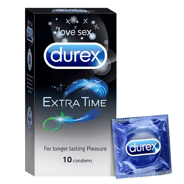 durex extra time 10 n condoms