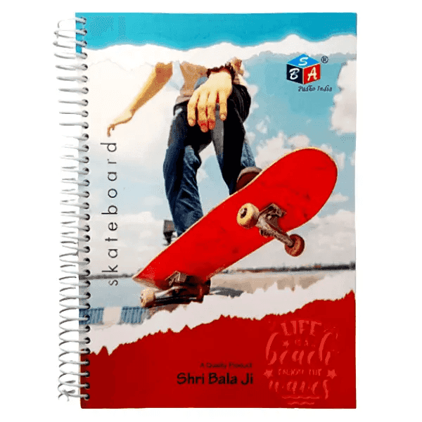 shri balaji agencies spiral notebook 404 pages 1 pc