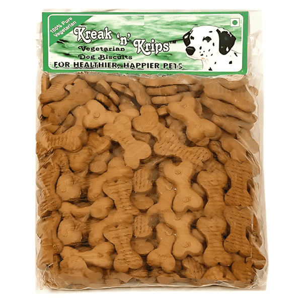 kreak 'n' krips vegetarian dog biscuits 500 gm