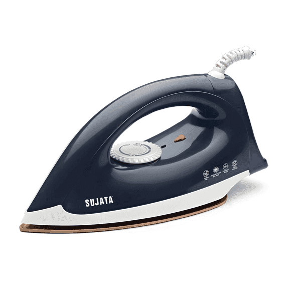 sujata smooth slide dry iron 1100 watts 1 pc