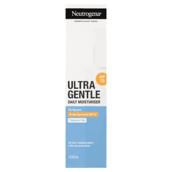 neutrogena ultra gentle spf15 daily moisturiser 100 ml