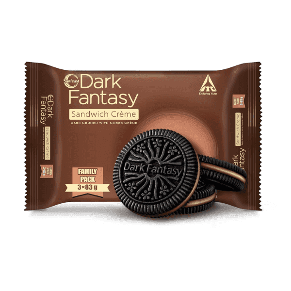 sunfeast dark fantasy choco creme biscuits 249 gm