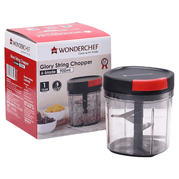 wonderchef glory string chopper 6-blade 900 ml 1 unit