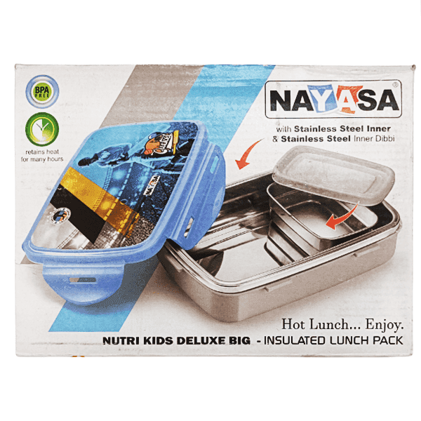 nayasa nutri kids deluxe big insulated lunch box 1 unit 