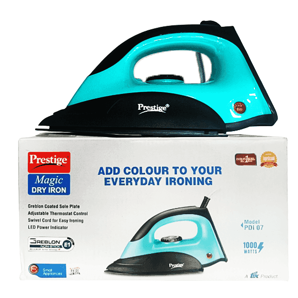 prestige magic dry iron 1000 watts 1 unit
