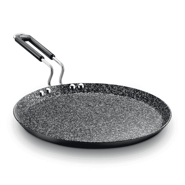wonderchef duralite 28 cm die-cast dosa tawa (grey) 1 unit