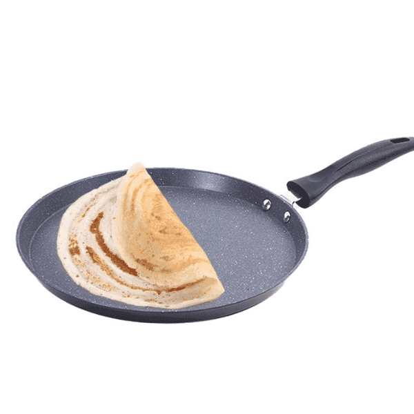 wonderchef duralite 28 cm die-cast dosa tawa (grey) 1 unit