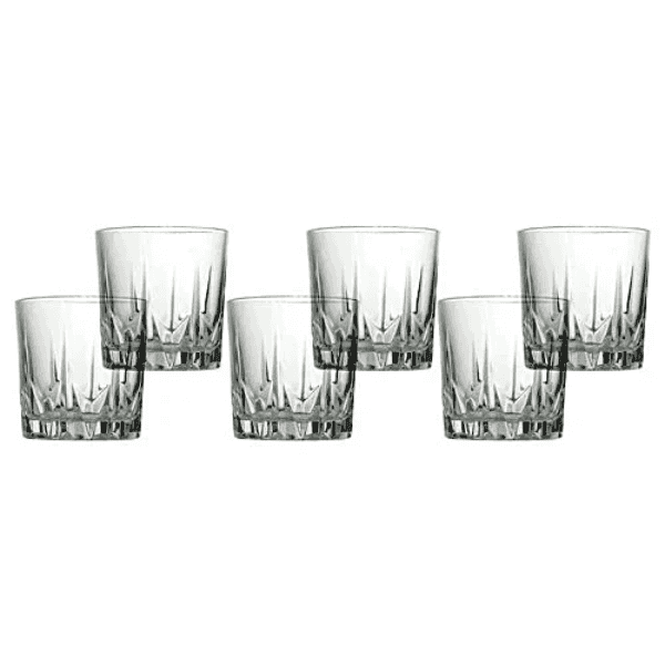 sparkle clarion juice glass set 227 ml*6 pcs 1 set