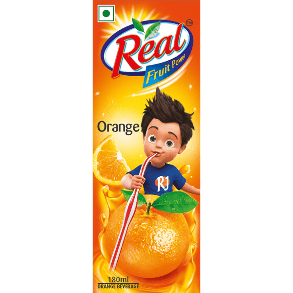 real orange juice 180 ml