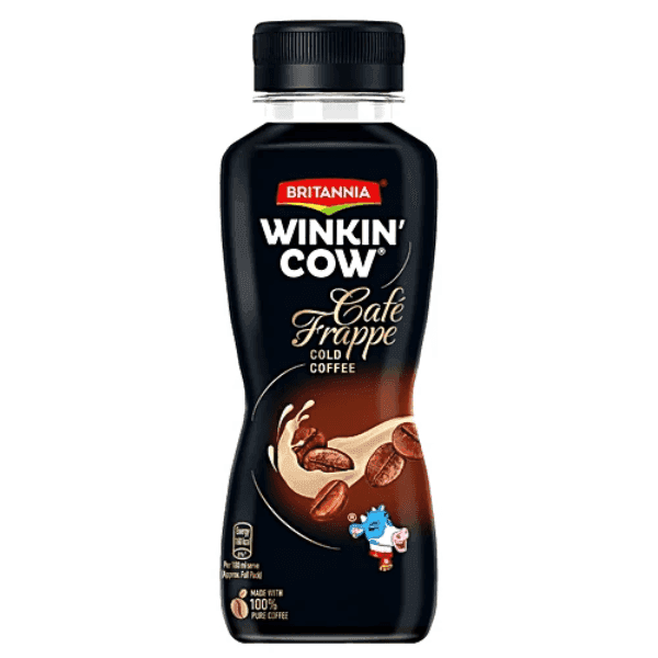 britannia winkin' cow cold coffee 180 ml