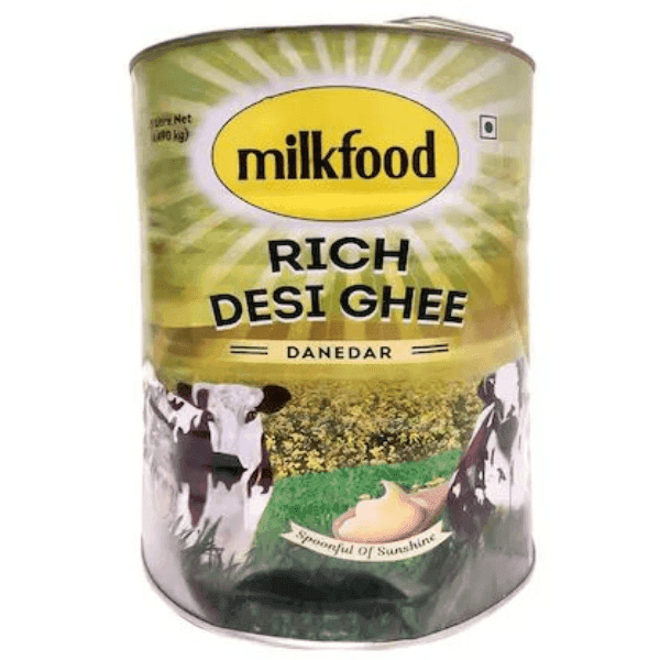 milkfood rich desi ghee 4.5 ltr (tin)