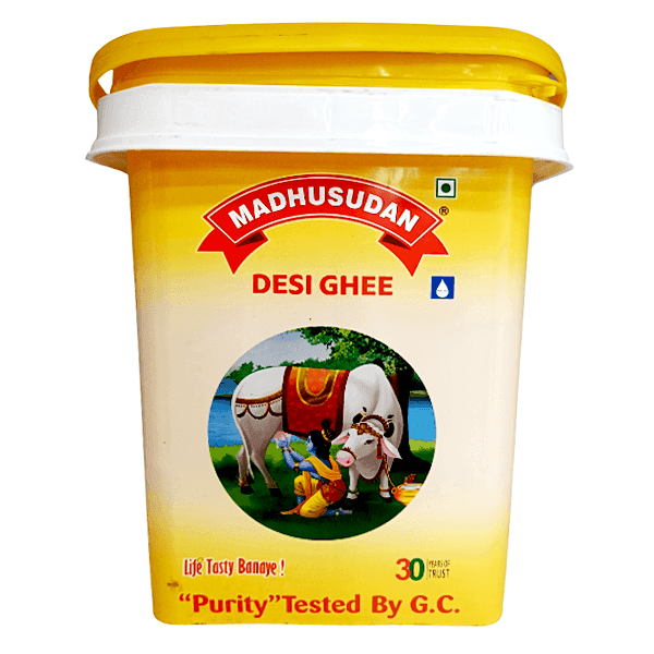 madhusudan desi ghee 5 ltr