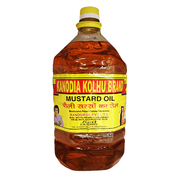 kanodia yellow mustard oil 5 ltr