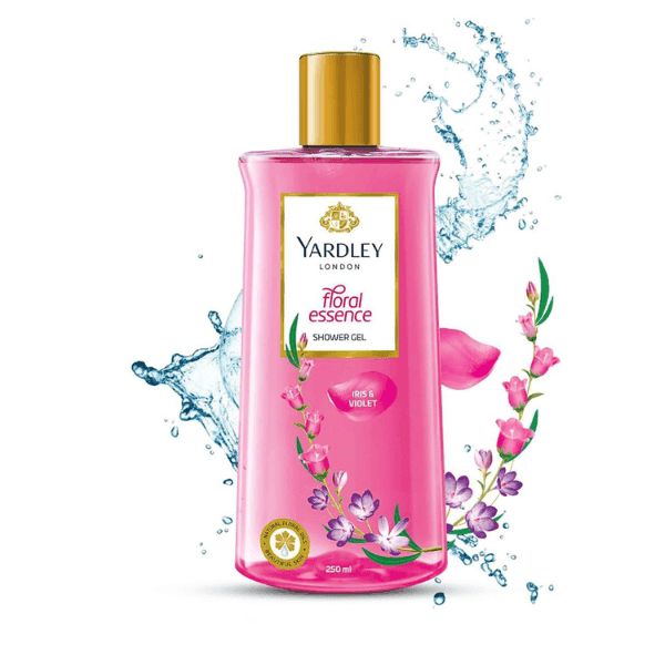 yardley floral essence shower gel iris & violet 250 ml