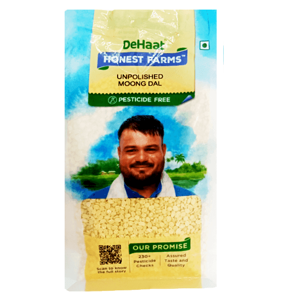 dehaat honest farms unpolished moong dal 500 gm