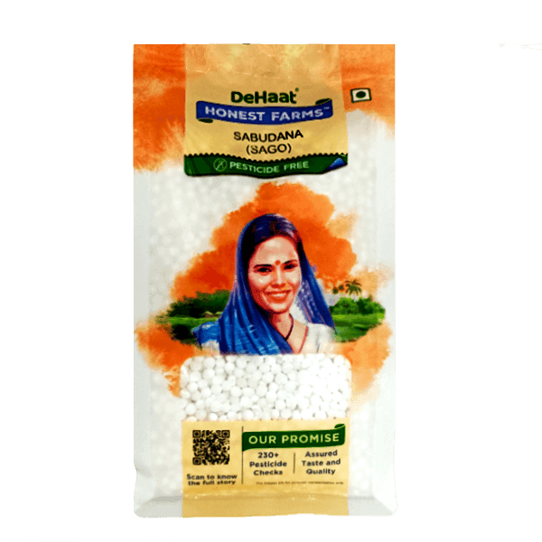 dehaat honest farms sabudana (sago) 500 gm