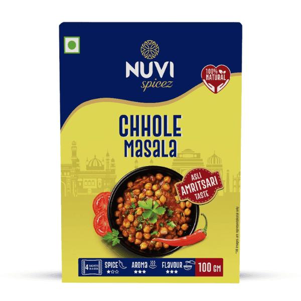 nuvi spicez chhole masala 100 gm