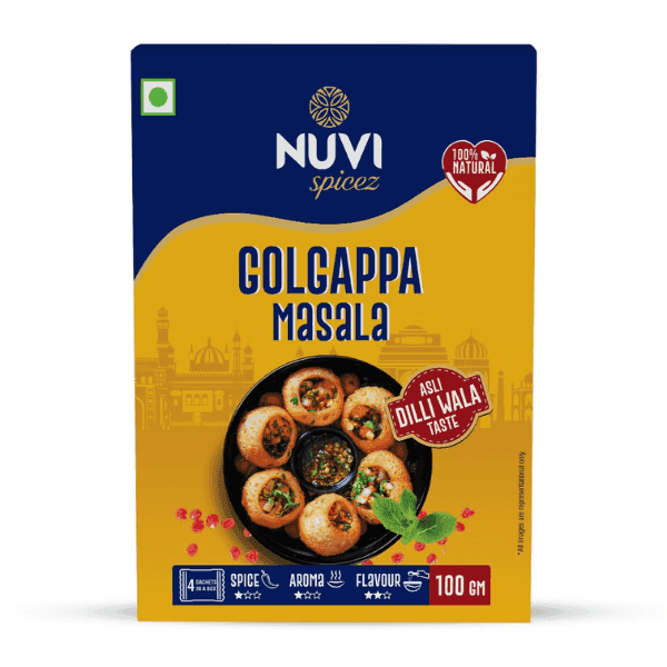 nuvi spicez golgappa masala 100 gm
