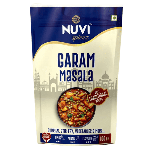 nuvi spicez garam masala 100 gm
