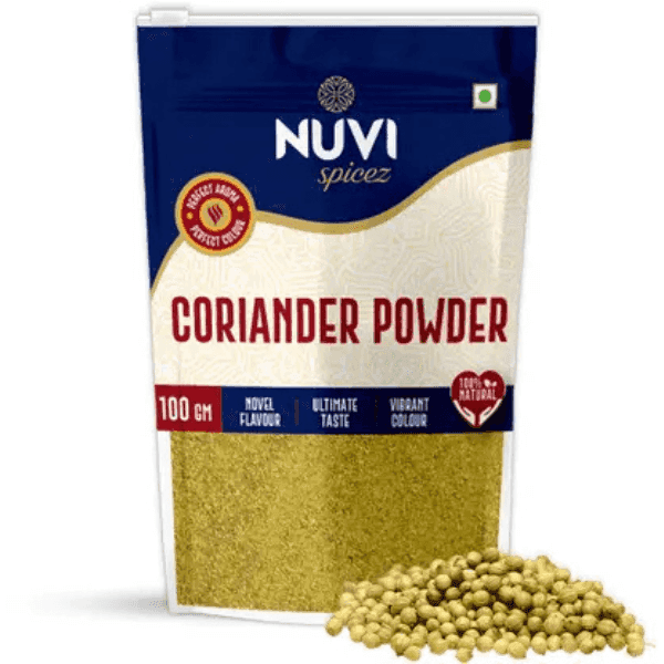 nuvi spicez coriander powder 100 gm