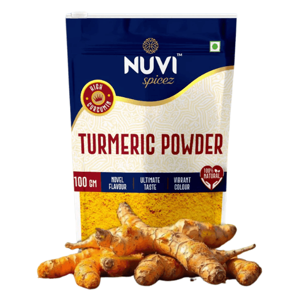 nuvi spicez turmeric powder 100 gm