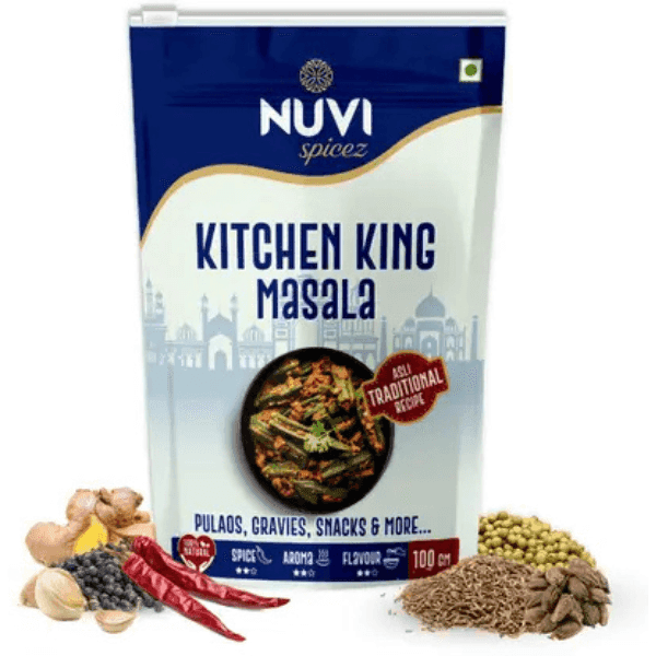 nuvi spicez kitchen king masala 100 gm