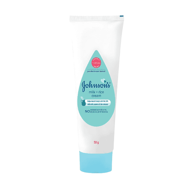 johnson's milk + rice cream 50 gm