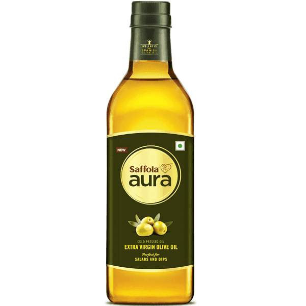 saffola aura extra virgin olive oil 1 ltr
