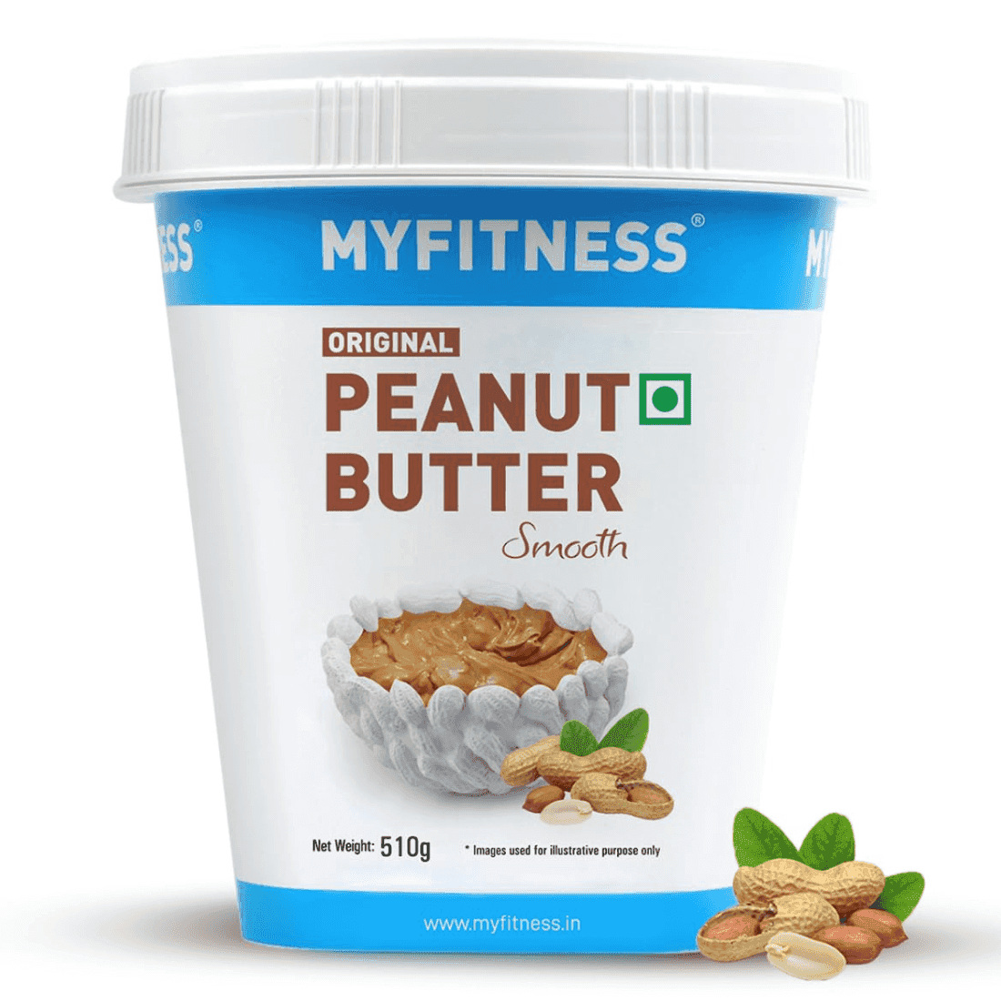 myfitness original peanut butter smooth 510 gm
