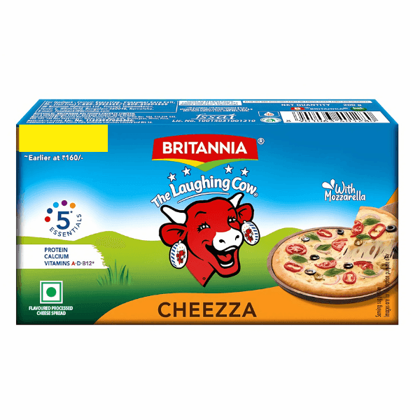 britannia cheezza with mozzarella 200 gm