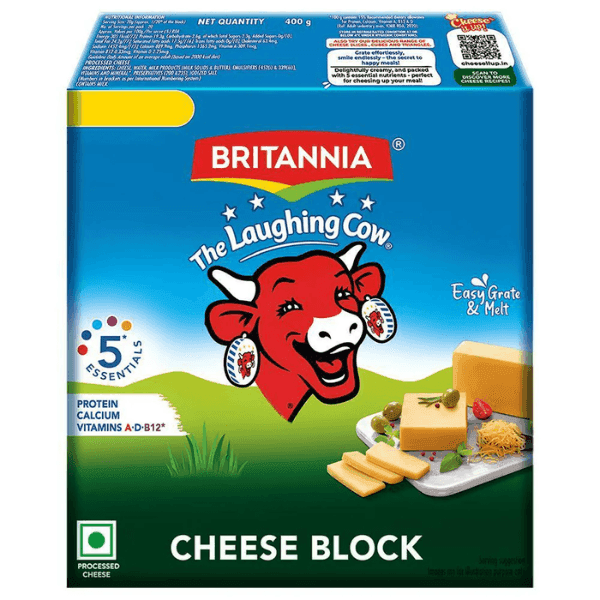 britannia cheezza with mozzarella 400 gm