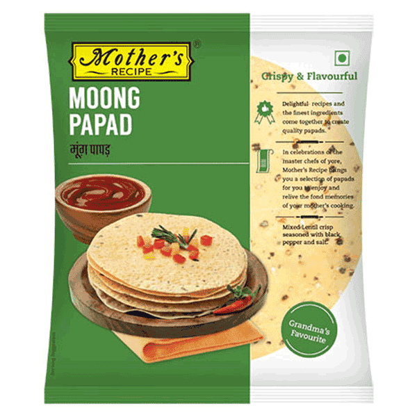 mother's recipe moong papad 180 gm