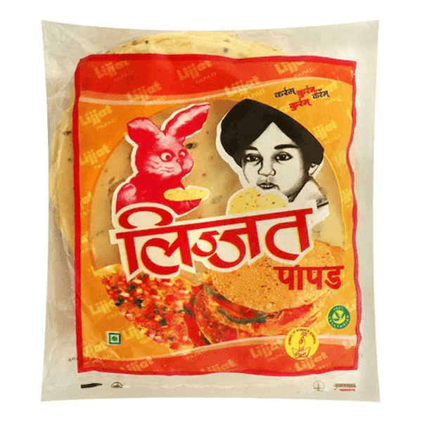 lijjat udad papad 200 gm