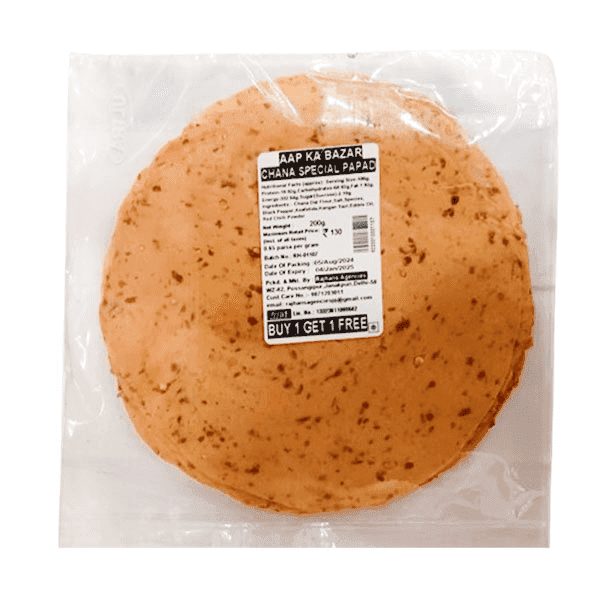 chana special papad 200 gm