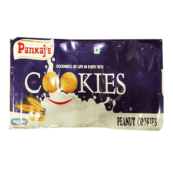 pankaj's peanut cookies 300 gm (buy 1 get 1 free)