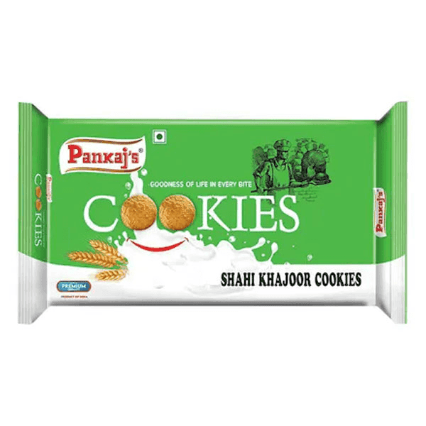 pankaj's shahi khajoor cookies 300 gm (buy 1 get 1 free)