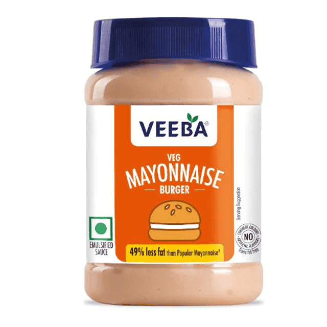 veeba veg burger mayonnaise 250 gm