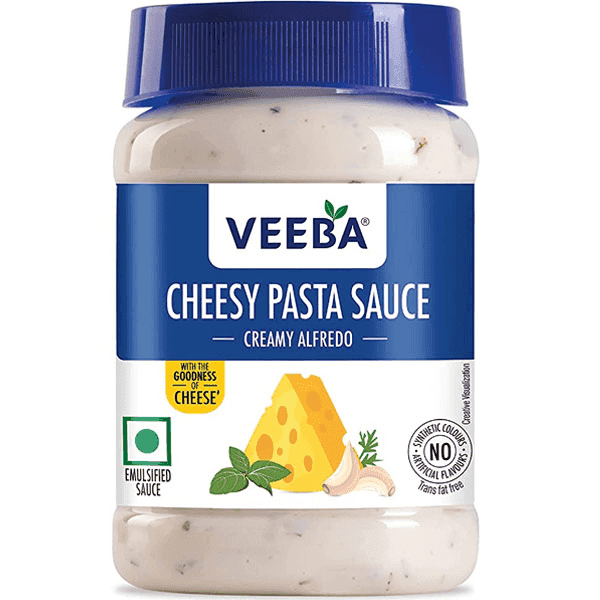veeba cheesy pasta sauce 250 gm