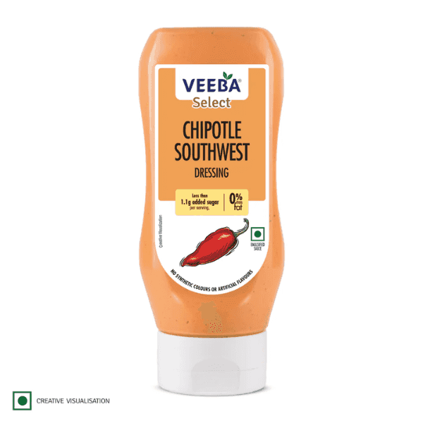 veeba chipotle southwest dressing 300 gm