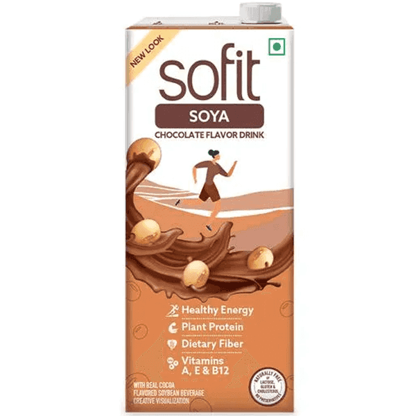 sofit soya chocolate flavor drink 1 ltr