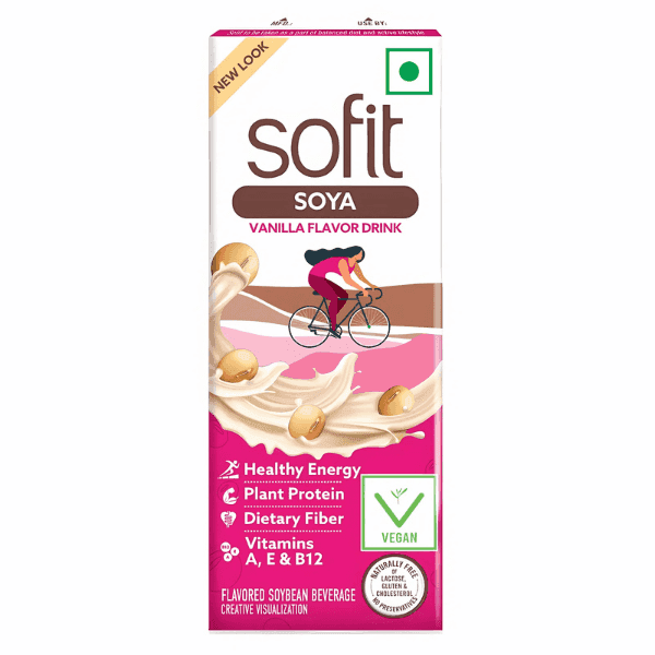 sofit soya vanilla flavor drink 180 ml