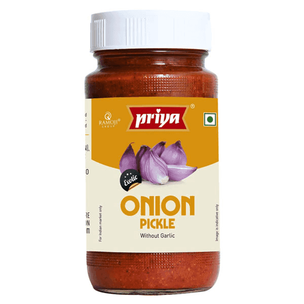 priya onion pickle without garlic 300 gm