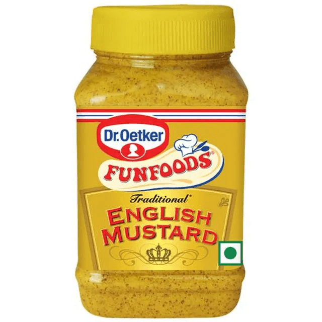 funfoods english mustard 250 gm