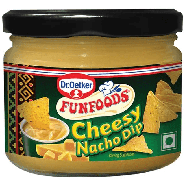 funfoods cheesy nacho dip 275 gm