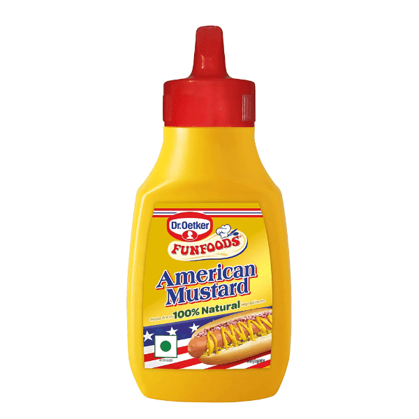 funfoods american mustard 260 gm