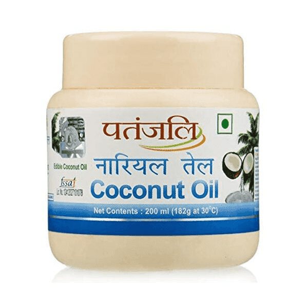 patanjali coconut oil 200 ml (jar)