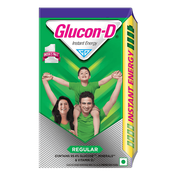 glucon-d regular instant energy glucose powder 450 gm