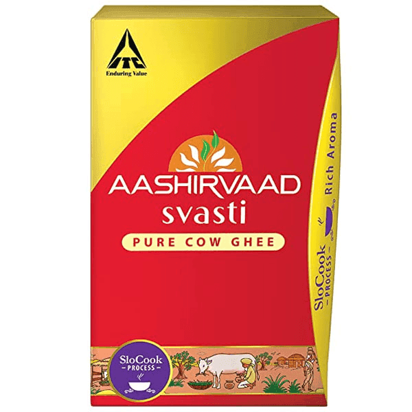 aashirvaad svasti pure cow ghee 1 ltr